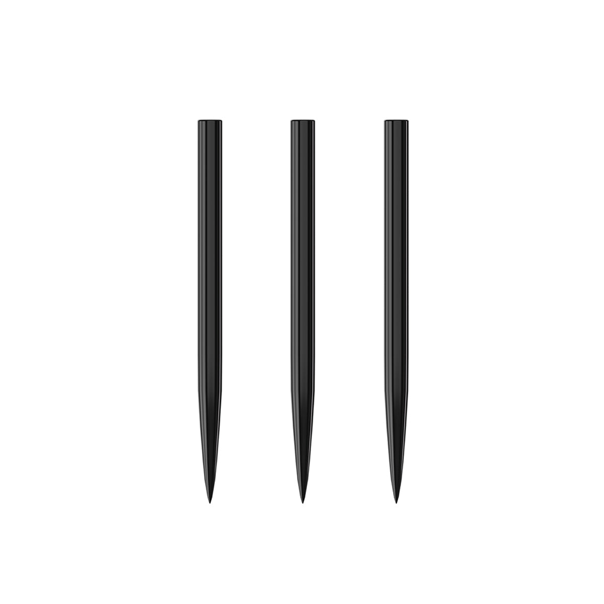 Harrows Black Steeltip Points close up image highlighting the point texture and machining