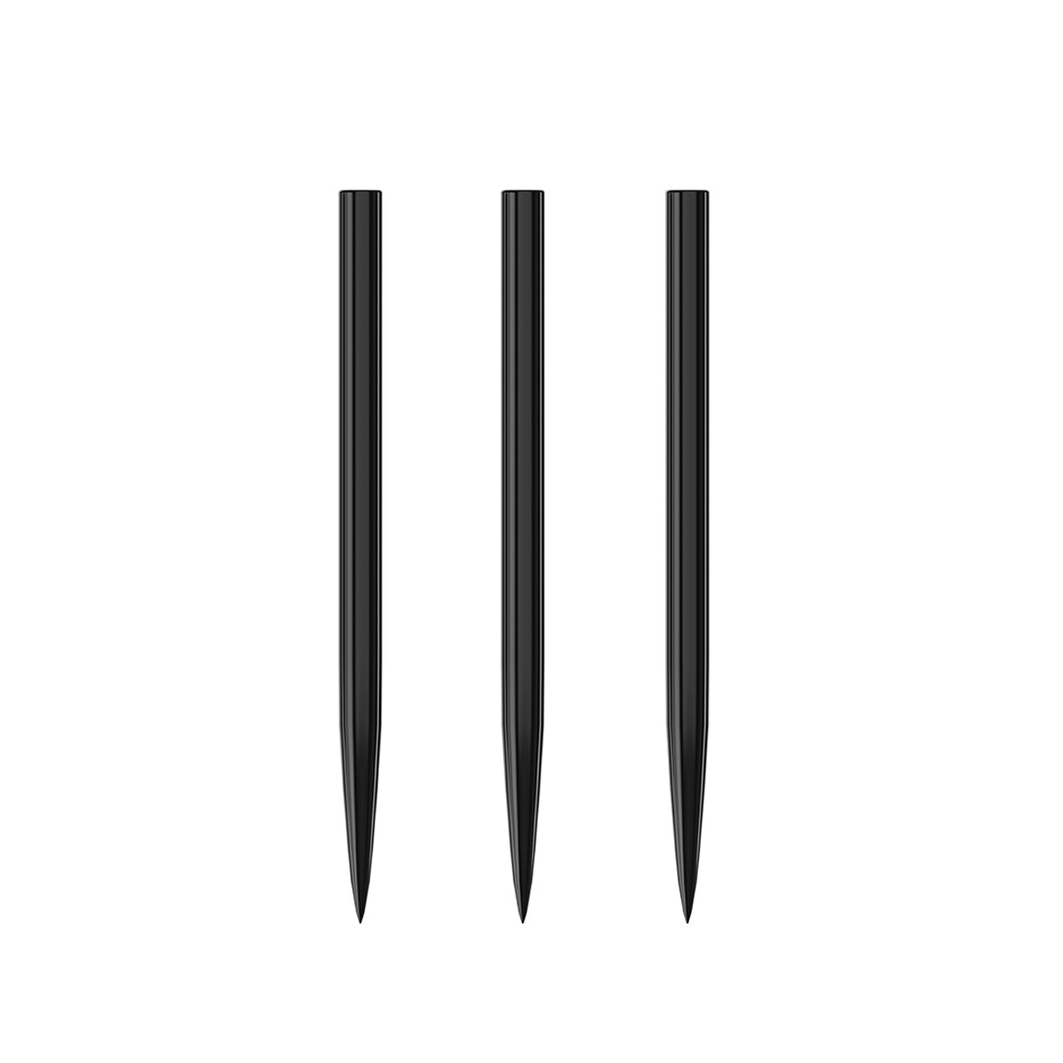 Harrows Black Steeltip Points close up image highlighting the point texture and machining