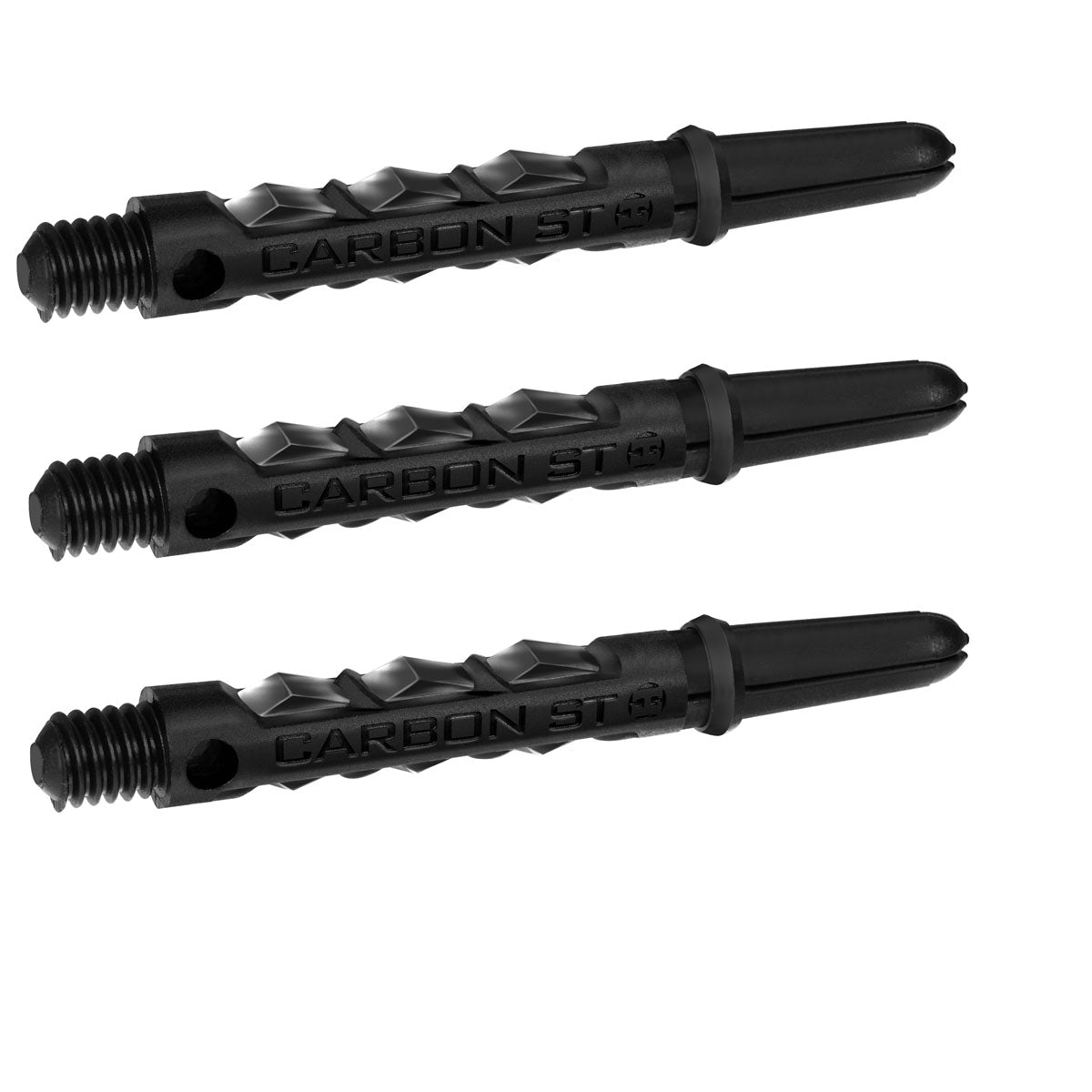 Harrows Carbon ST Dart Stems Black Midi length variant image