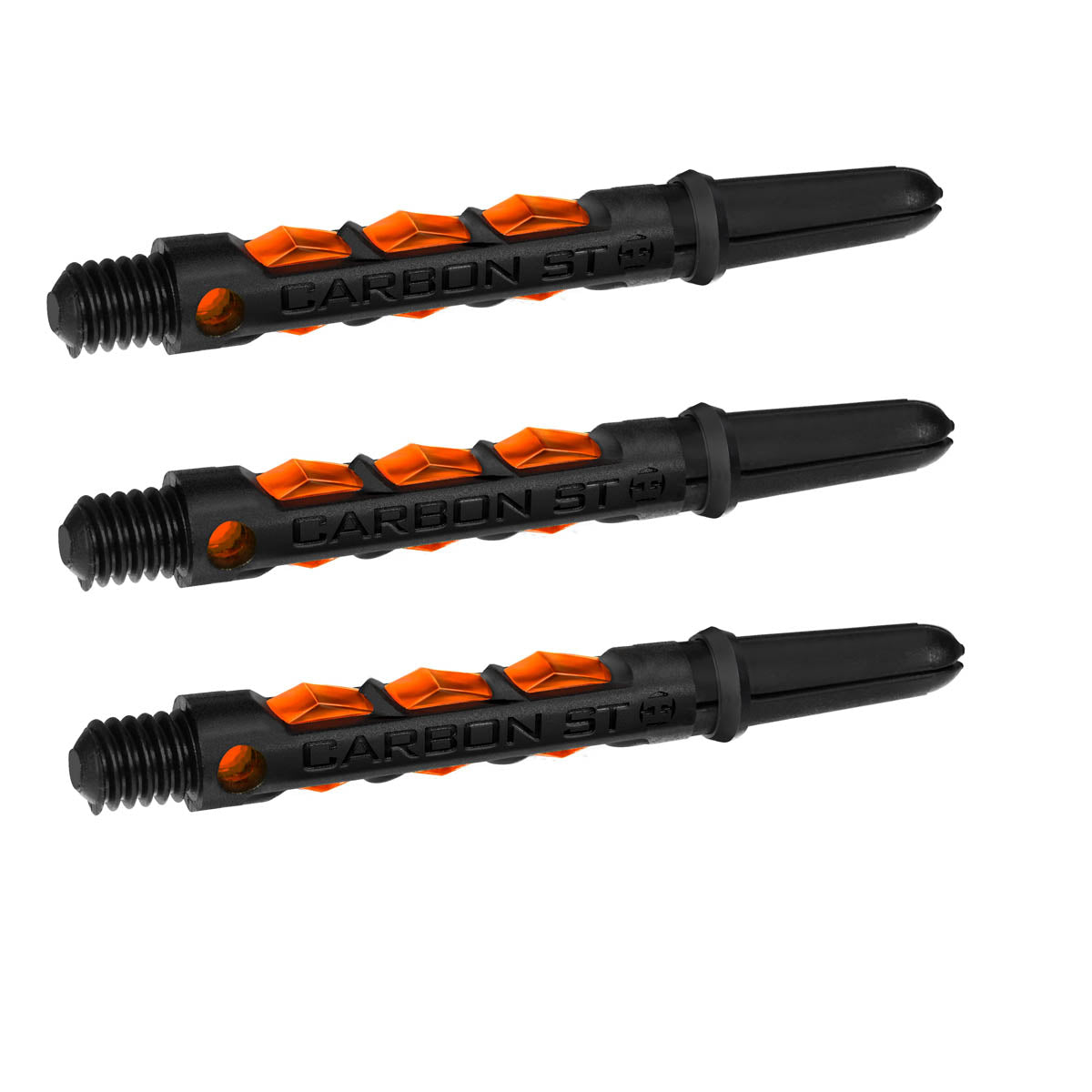 Harrows Carbon ST Dart Stems Orange Midi length variant image