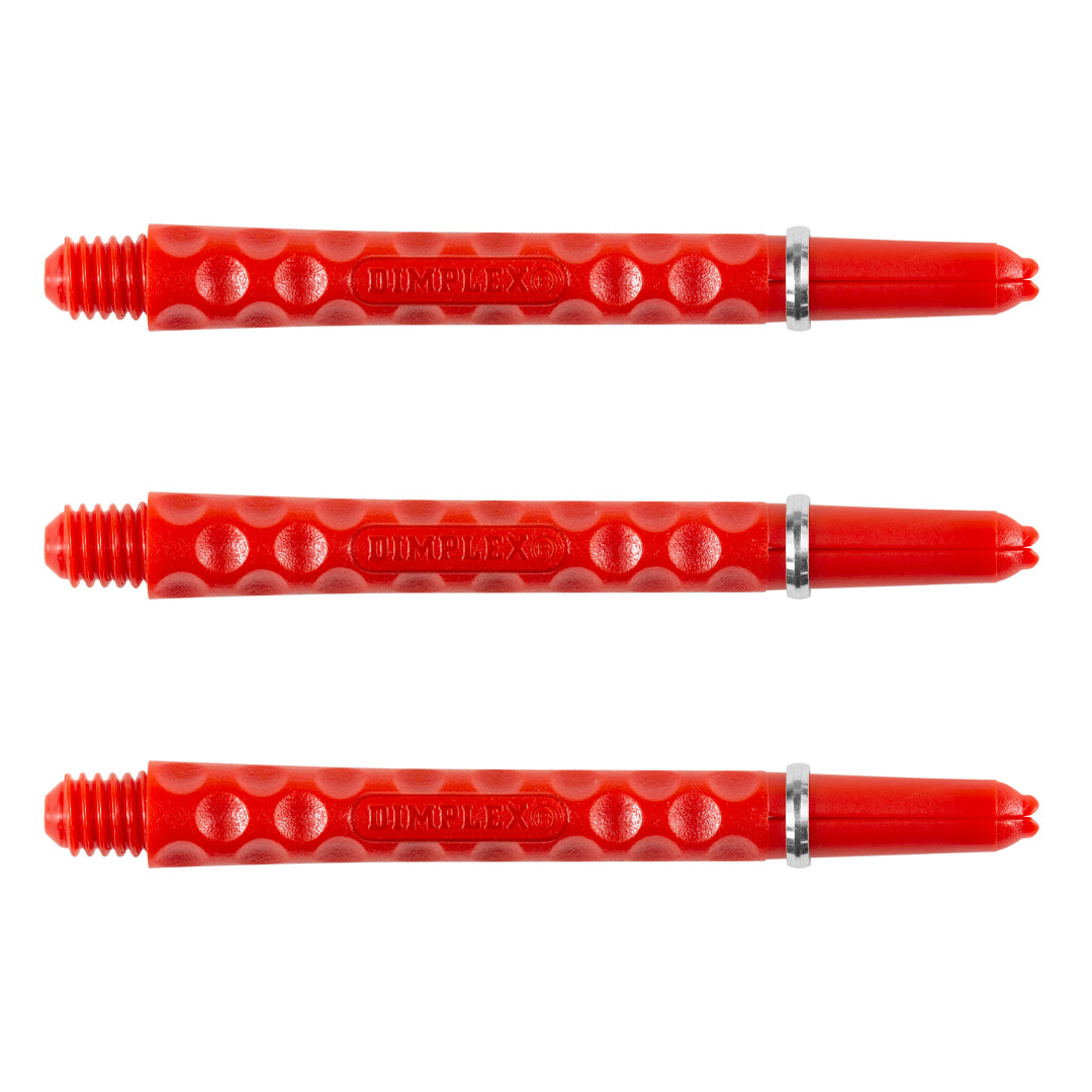 Harrows Dimplex Dart Stems Shafts Red Medium length variant image