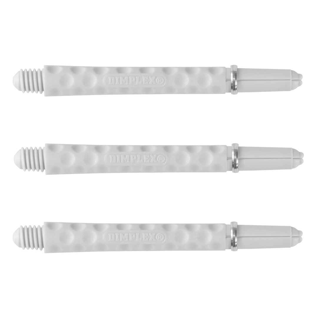 Harrows Dimplex Dart Stems Shafts White Medium length variant image