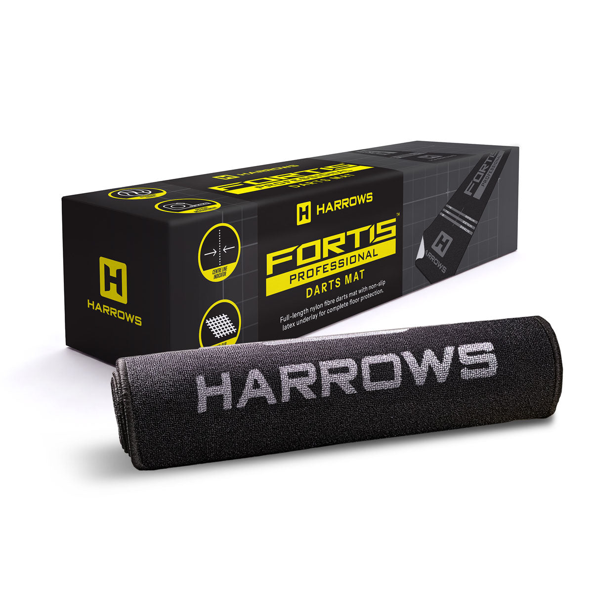 Harrows Fortis Grey Dart Mat