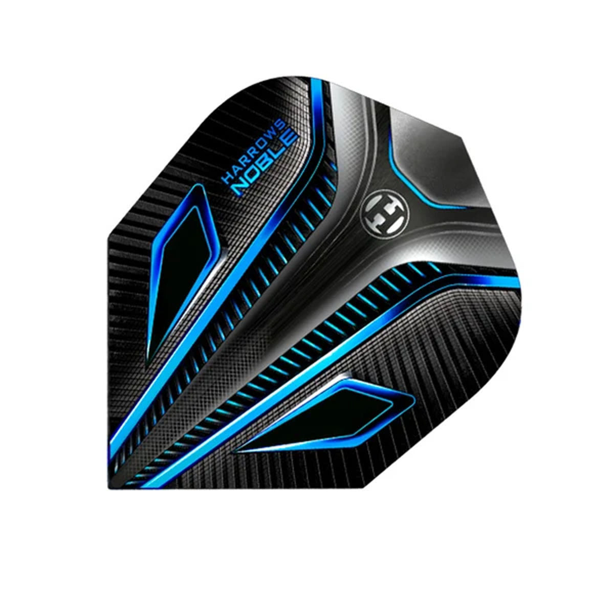 Harrows Noble Aqua Standard Dart Flights main image on a white background.