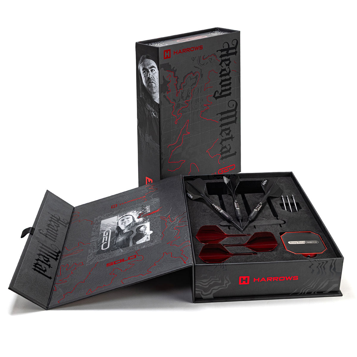 Harrow Ryan Searle Geo Quick Point 90% Tungsten Steel Tip Darts