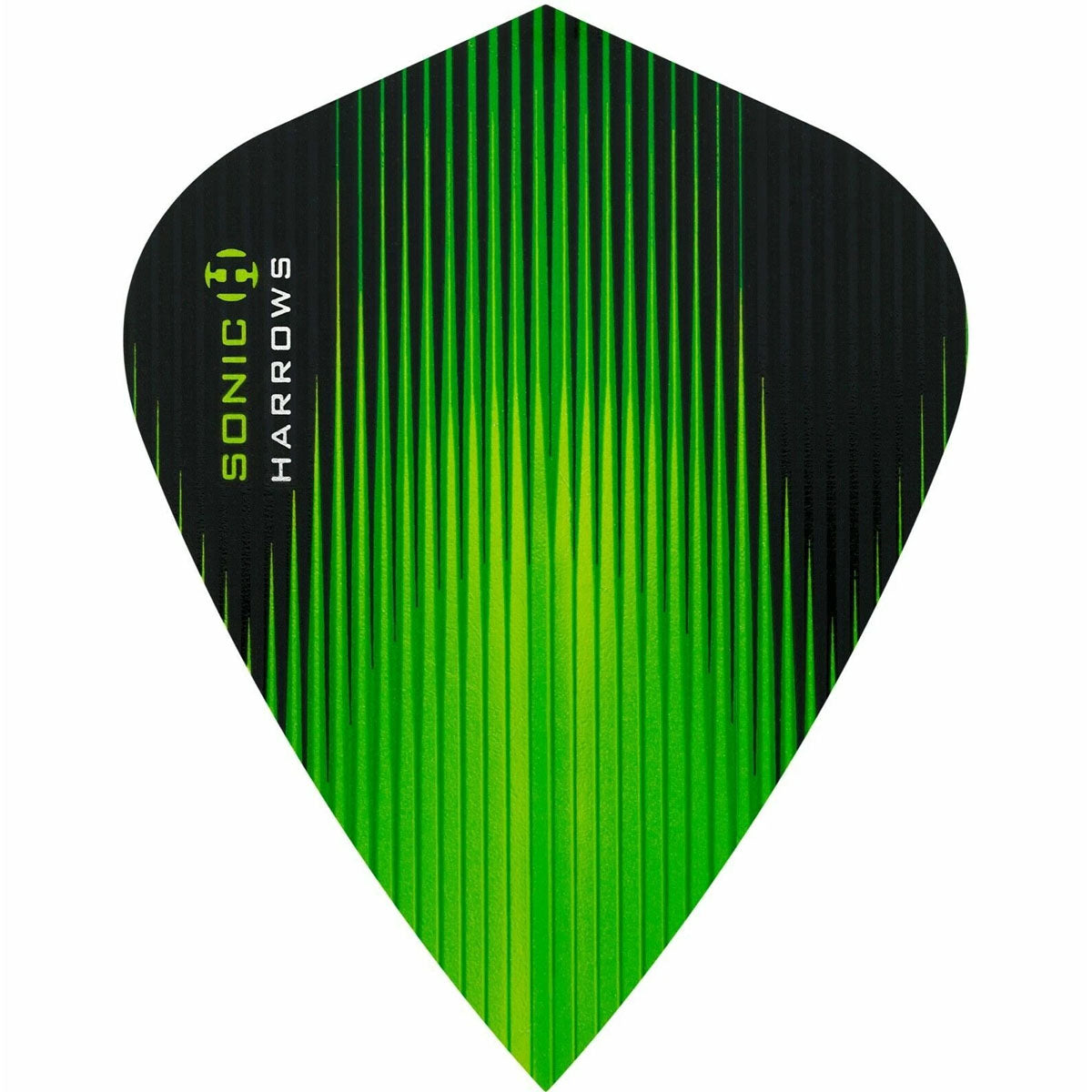 Harrows Sonic Kite Dart Flights 25 Sets main product image showing the flight design and product contents