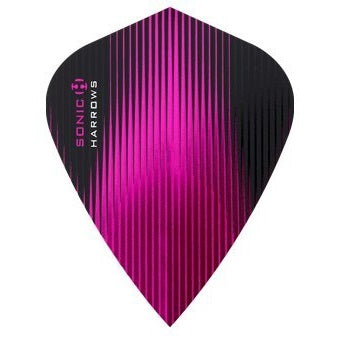 Harrows Sonic Kite Dart Flights 25 Sets main product image showing the flight design and product contents