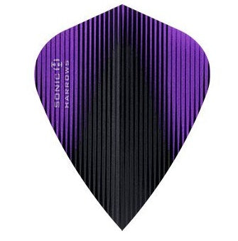 Harrows Sonic Kite Dart Flights 25 Sets main product image showing the flight design and product contents