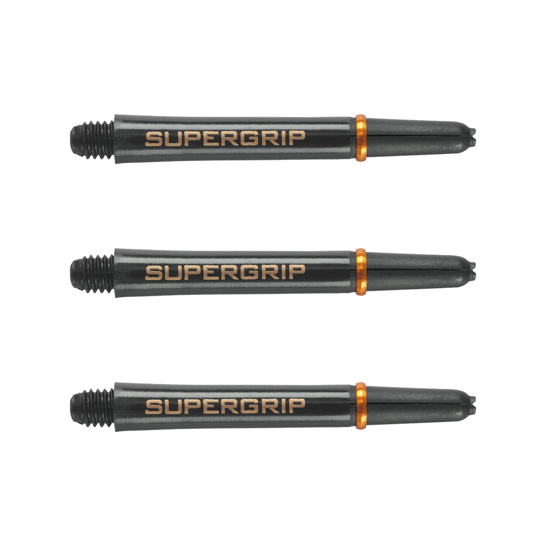 Harrows Supergrip Dart Stems Shafts Black Gold Midi length variant image