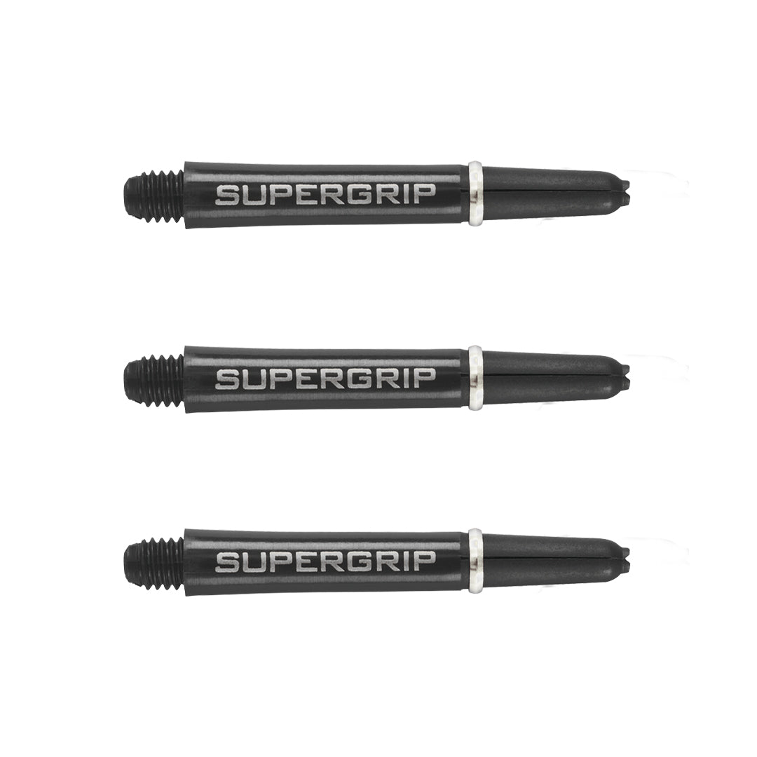 Harrows Supergrip Dart Stems Shafts Black Silver Short length variant image