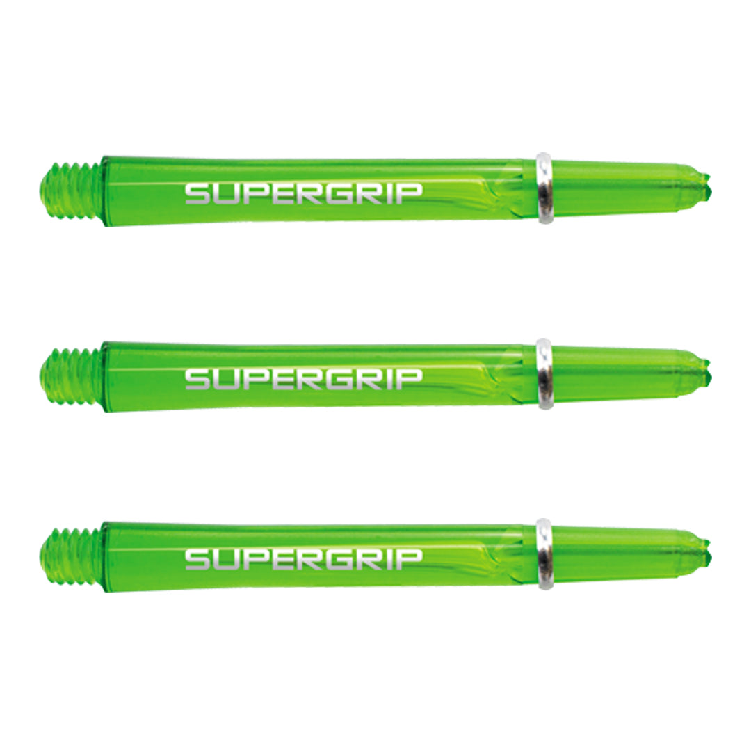 Harrows Supergrip Dart Stems Shafts Green Medium length variant image