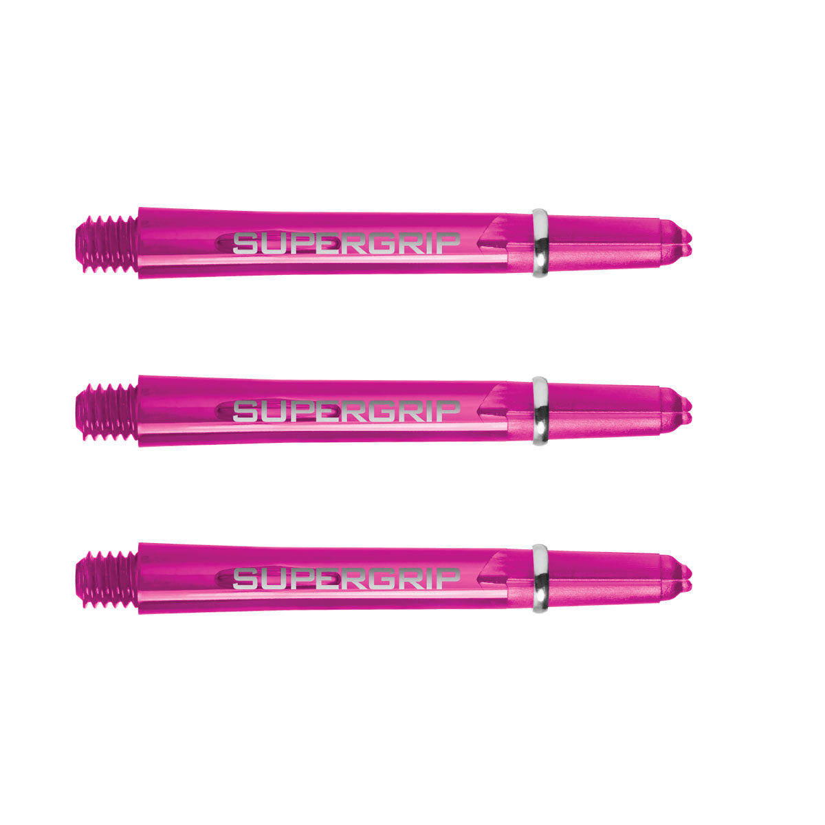 Harrows Supergrip Dart Stems Shafts Pink Medium length variant image