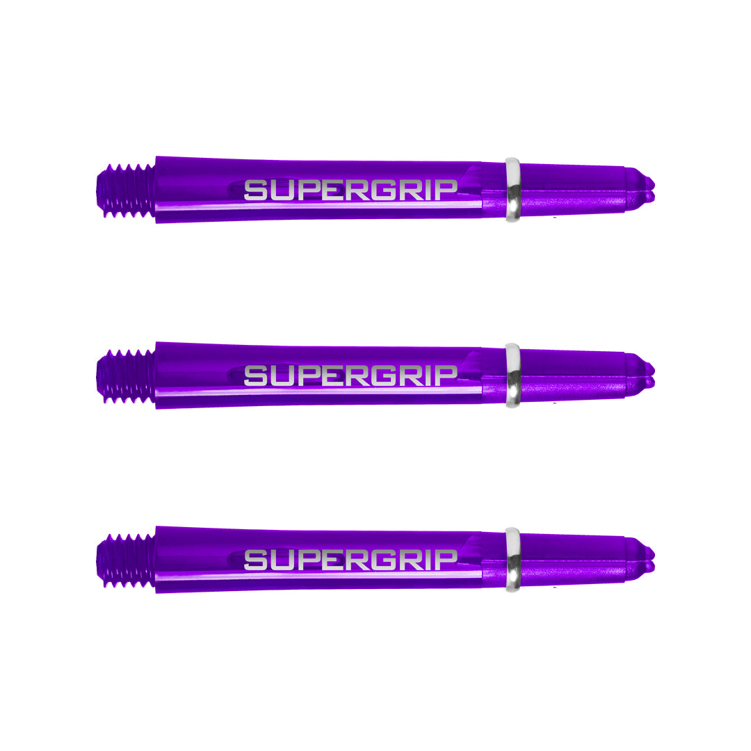 Harrows Supergrip Dart Stems Shafts Purple Midi length variant image