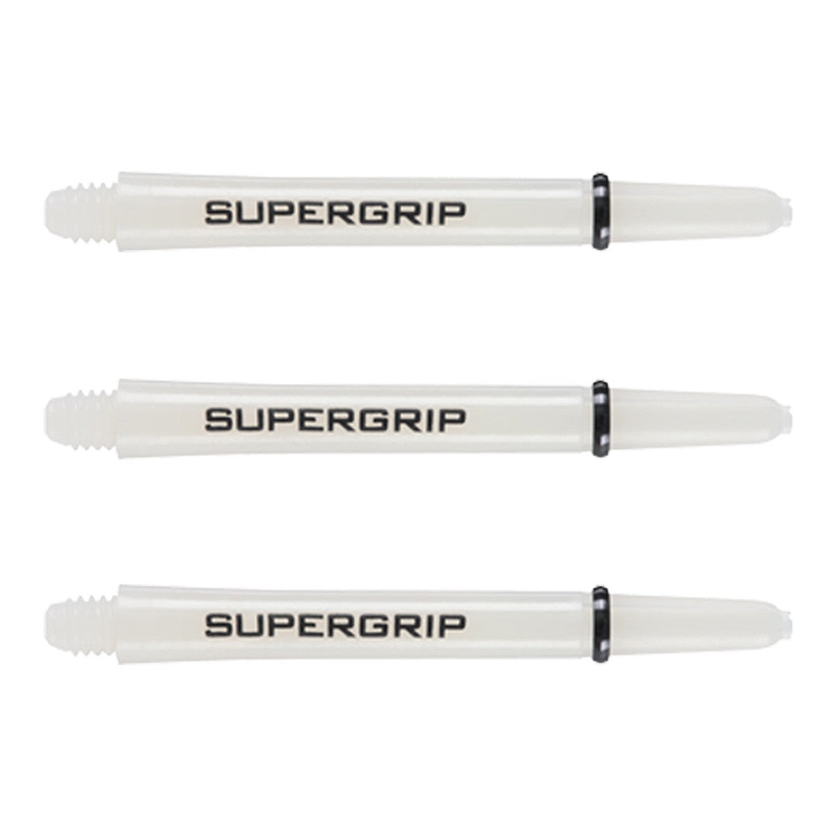 Harrows Supergrip Dart Stems Shafts White Medium length variant image
