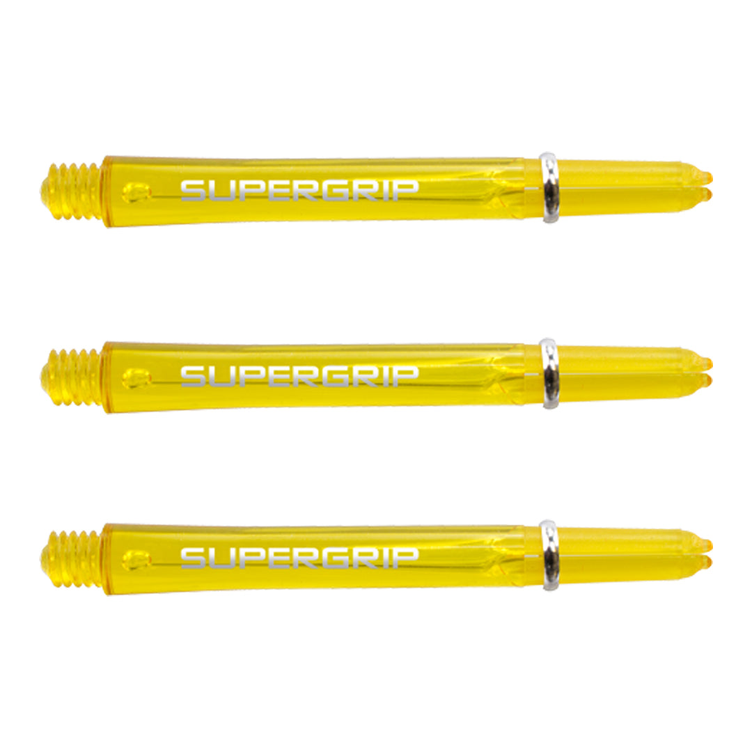 Harrows Supergrip Dart Stems Shafts Yellow Medium length variant image