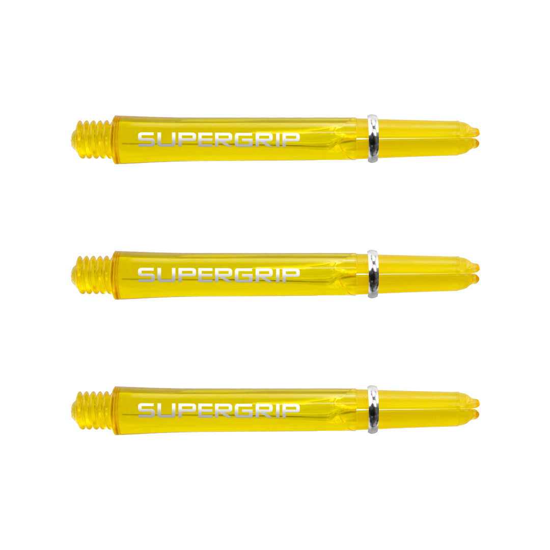 Harrows Supergrip Dart Stems Shafts Yellow Midi length variant image