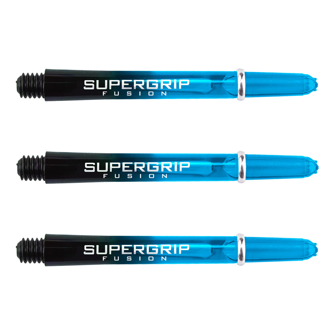Harrows Supergrip Fusion Dart Stems Shafts Aqua Medium length variant image