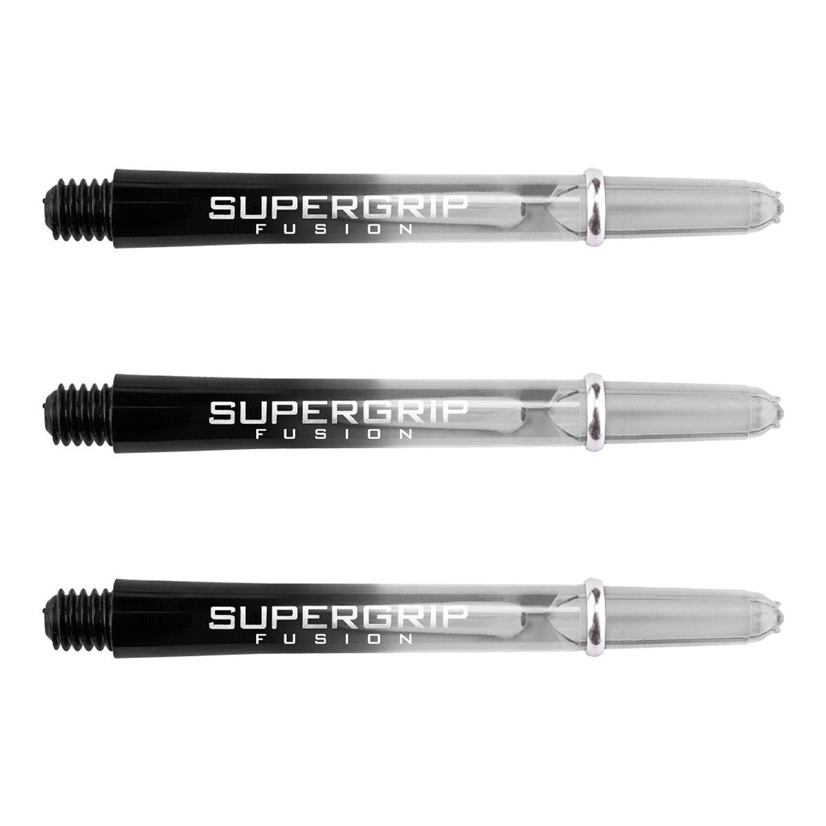 Harrows Supergrip Fusion Dart Stems Shafts Clear Medium length variant image