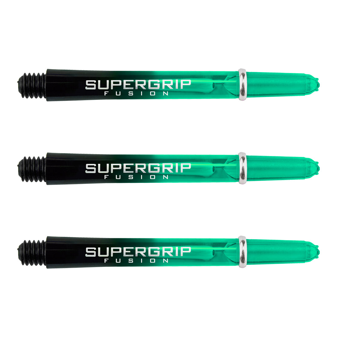 Harrows Supergrip Fusion Dart Stems Shafts Jade Medium length variant image