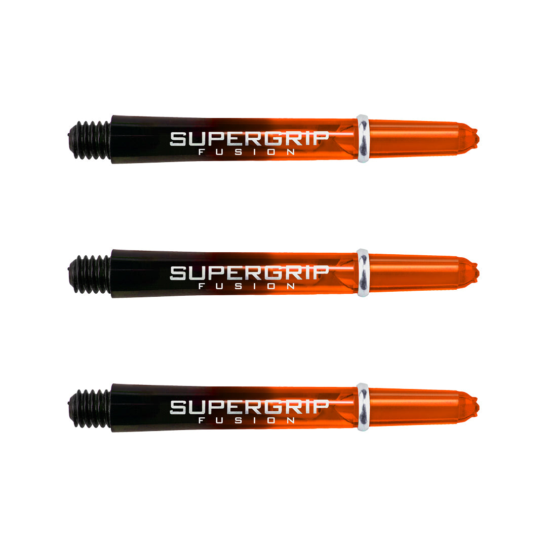 Harrows Supergrip Fusion Dart Stems Shafts Orange Midi length variant image