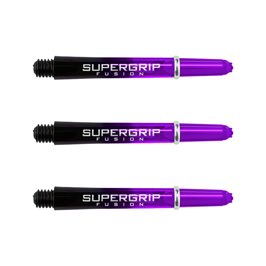 Harrows Supergrip Fusion Dart Stems Shafts Purple Midi length variant image
