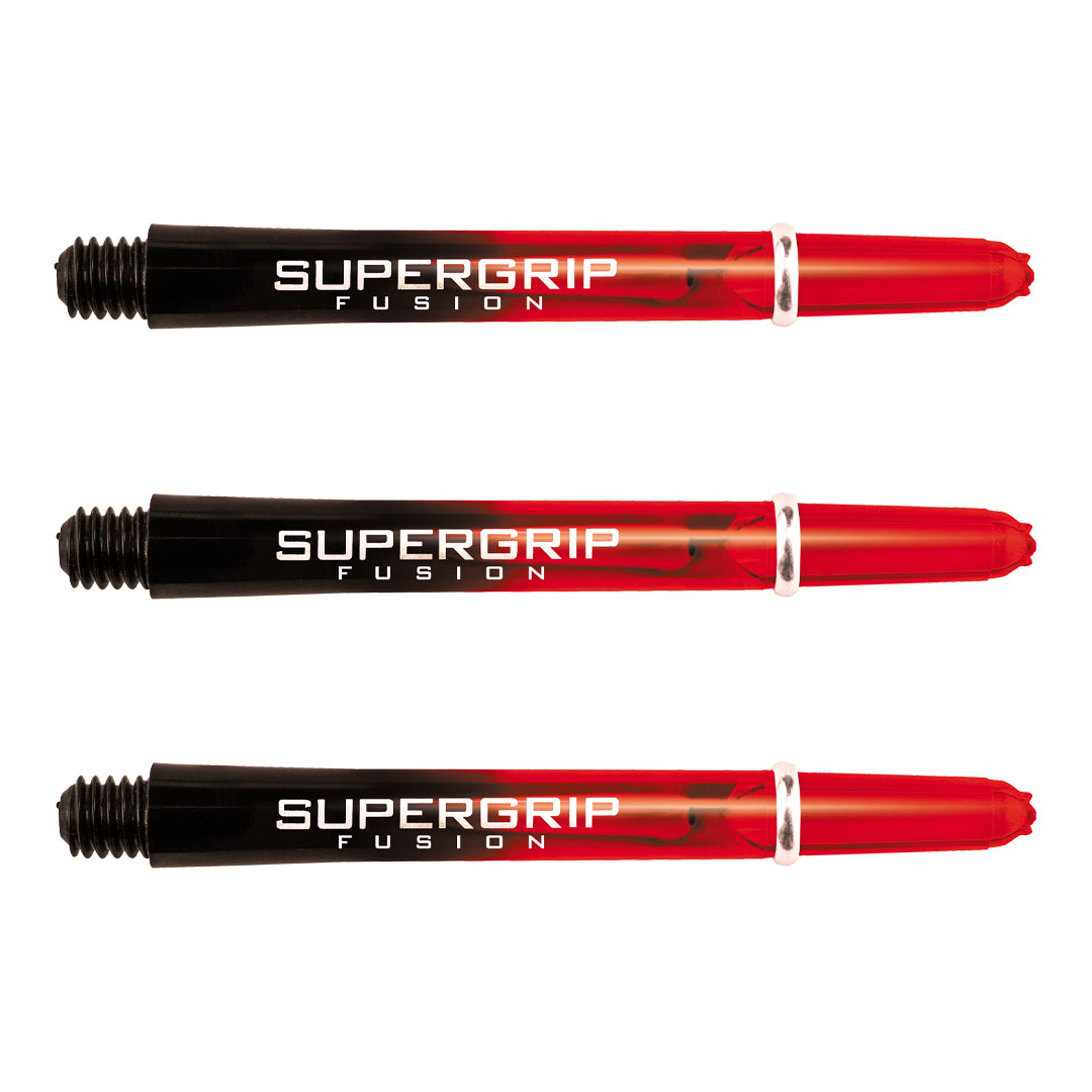 Harrows Supergrip Fusion Dart Stems Shafts Red Medium length variant image