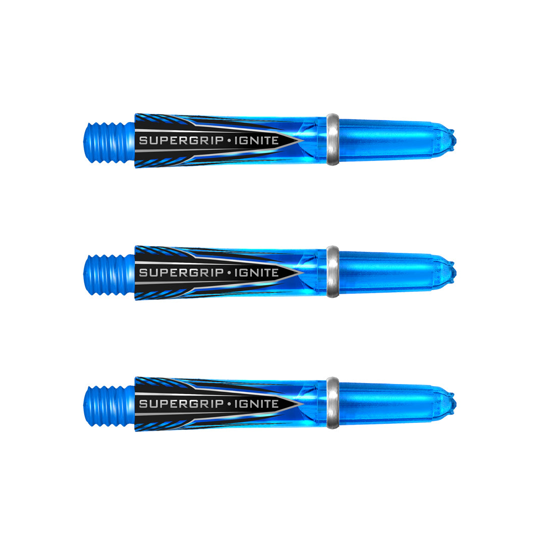 Harrows Supergrip Ignite Dart Stems Shafts Aqua Short length variant image