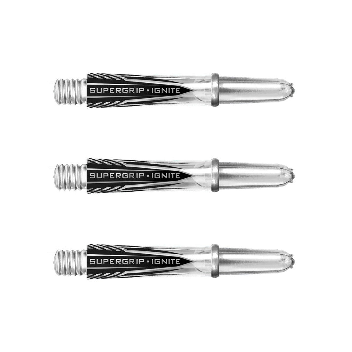 Harrows Supergrip Ignite Dart Stems Shafts Clear Short length variant image