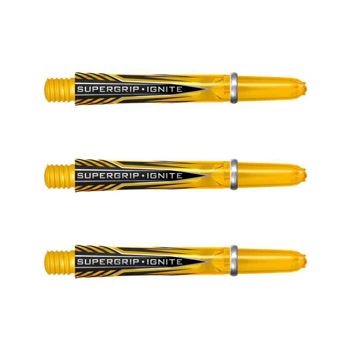 Harrows Supergrip Ignite Dart Stems Shafts Yellow Midi length variant image