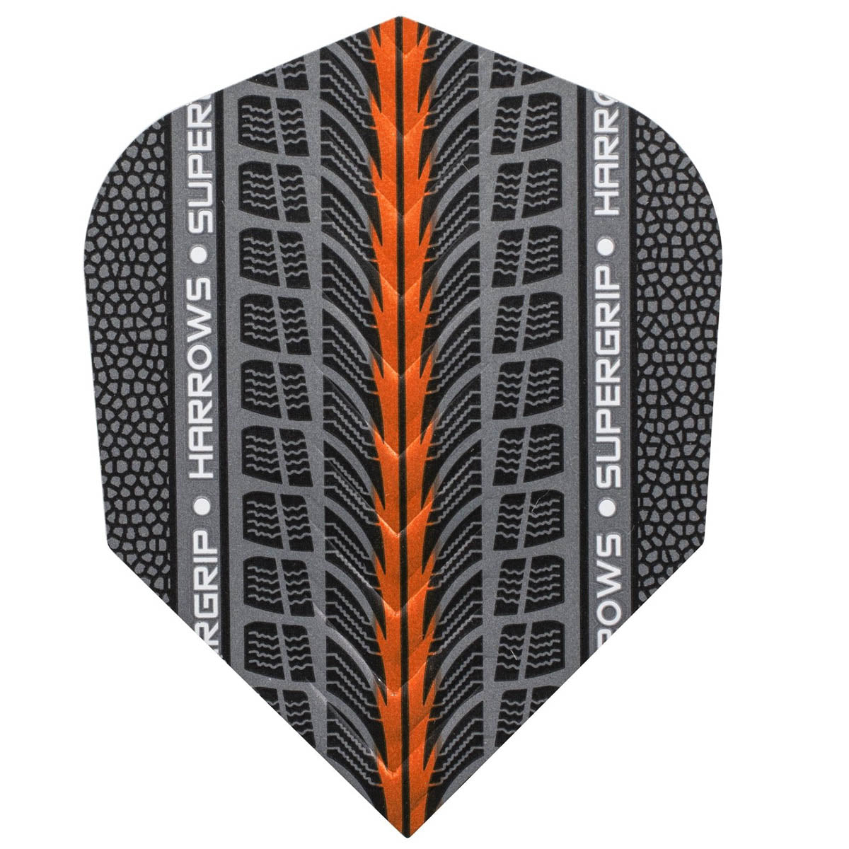 Harrows Supergrip Orange Dart Flights main image on a white background.