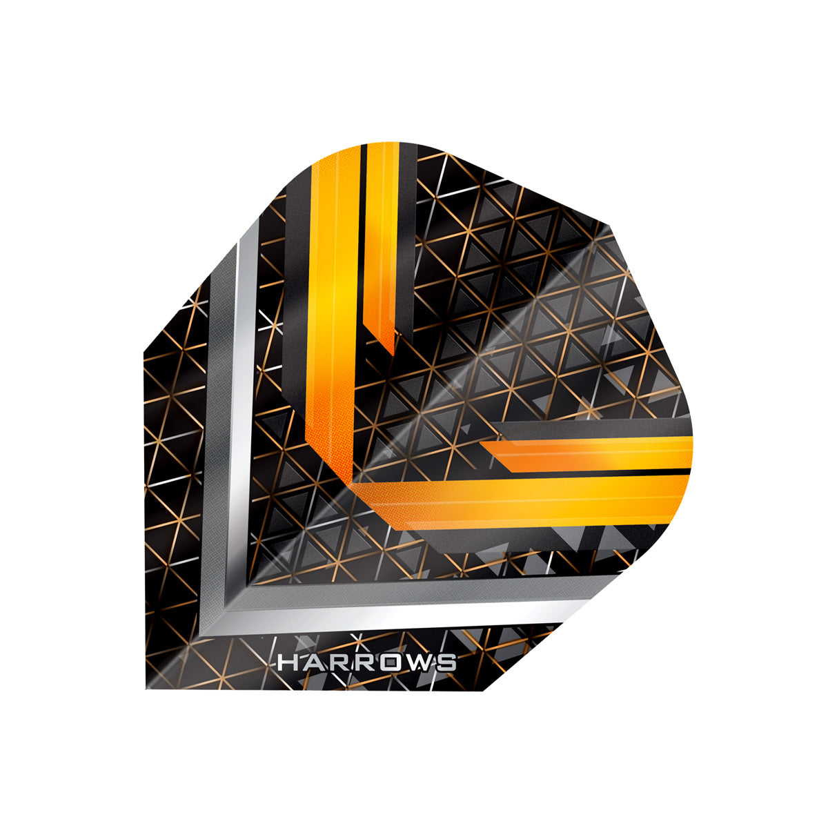 Harrows Vulcan No6 Dart Flights main product image showing the flight design and product contents