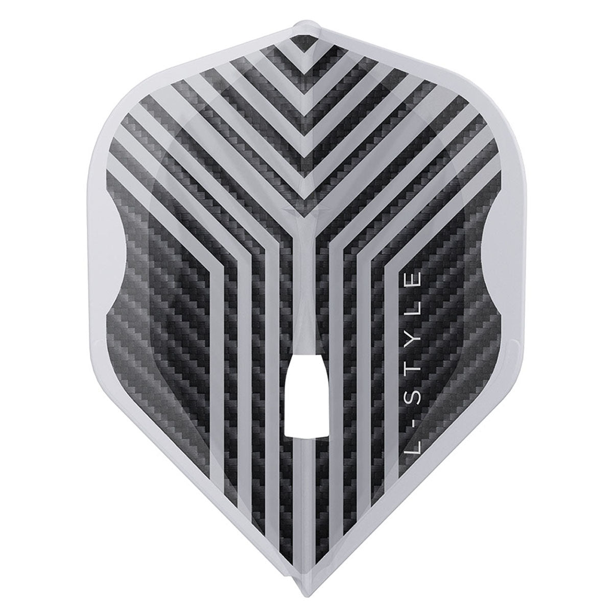 L-Style Arno Merk PRO Dart Flights Clear White L1 Standard