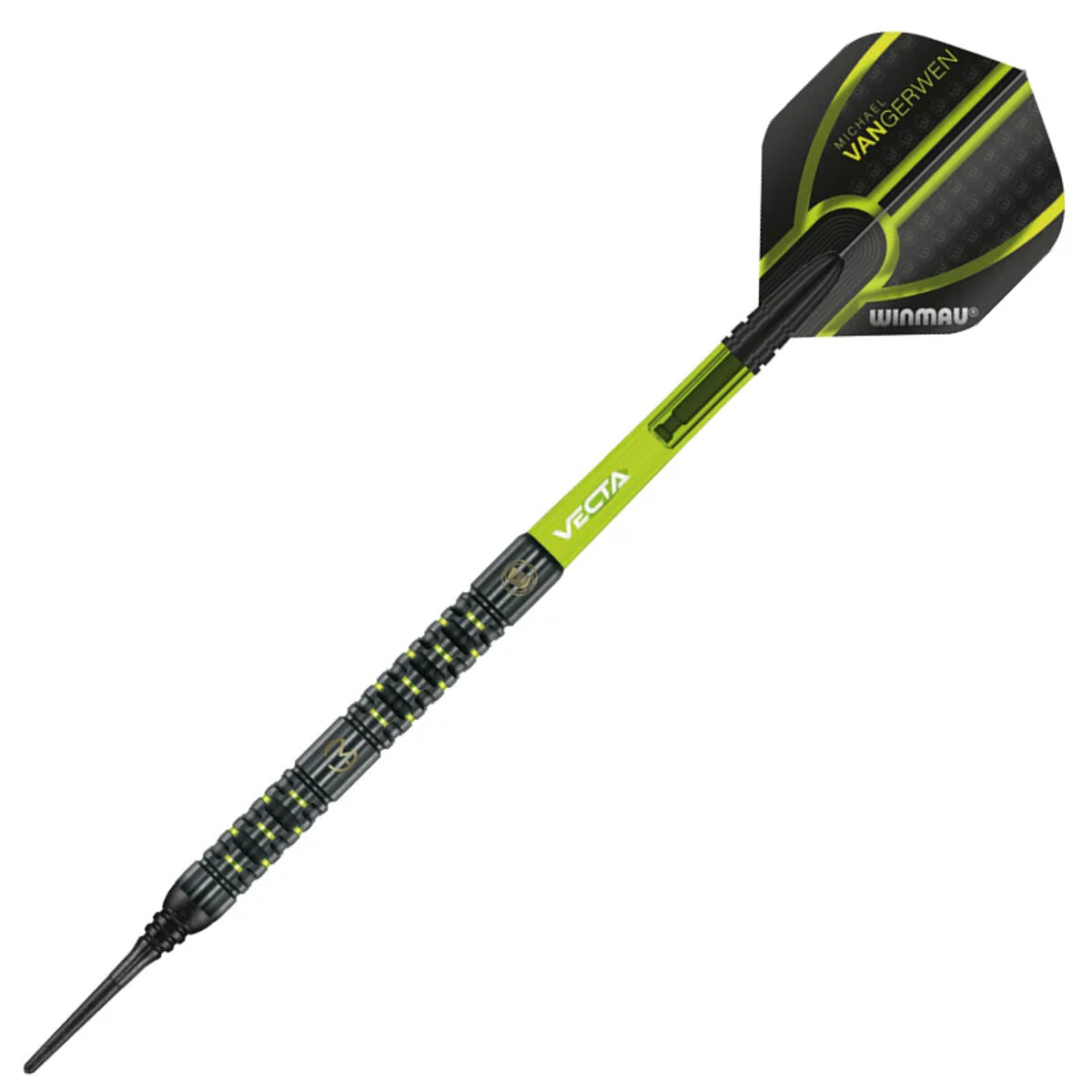 Michael Van Gerwen MVG Adrenalin 90% Tungsten Soft Tip Darts by Winmau
