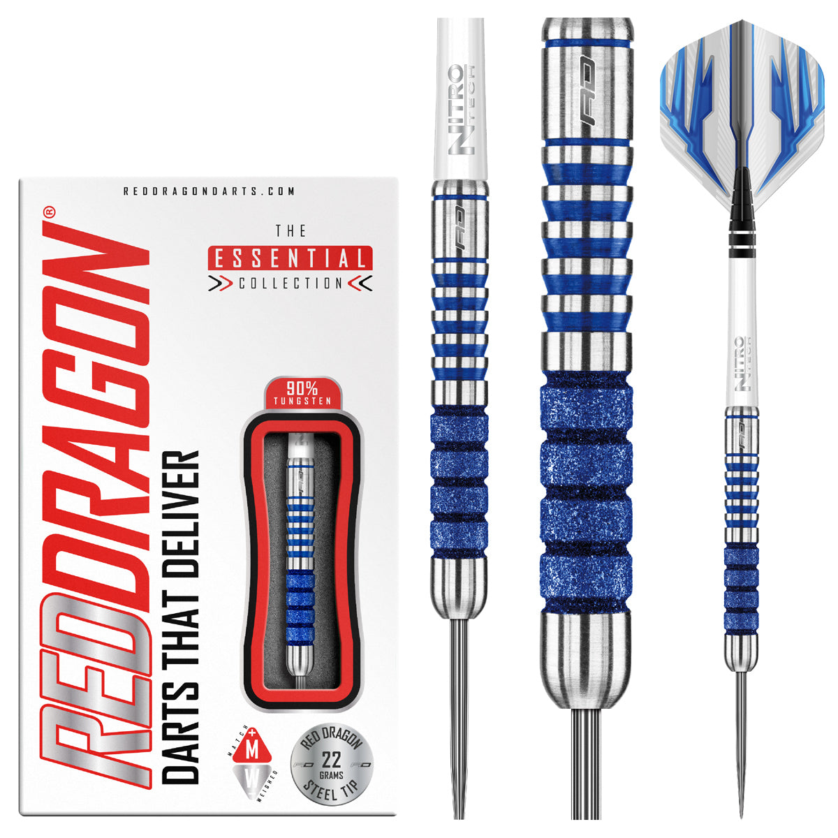 Colin Lloyd Element Steel Tip Darts product image showing the complete dart set, packaging and accessories