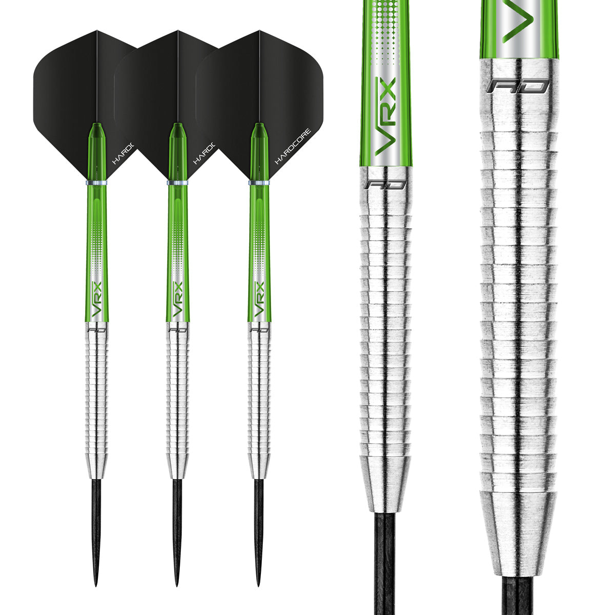 Multiple angle view of the Featherlite 2 dart barrel profile and design