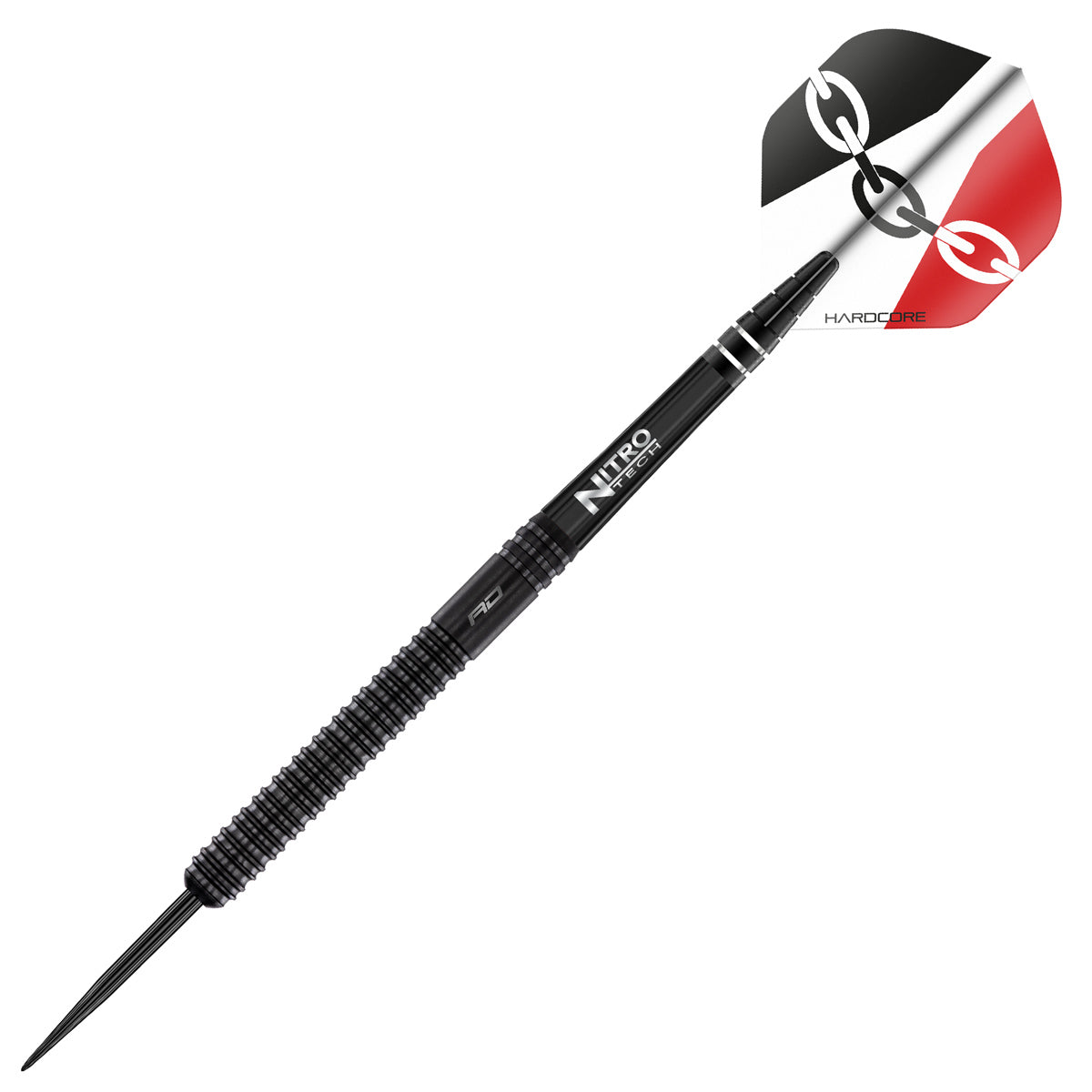 Detailed angle highlighting the Jamie Hughes barrel design and grip pattern
