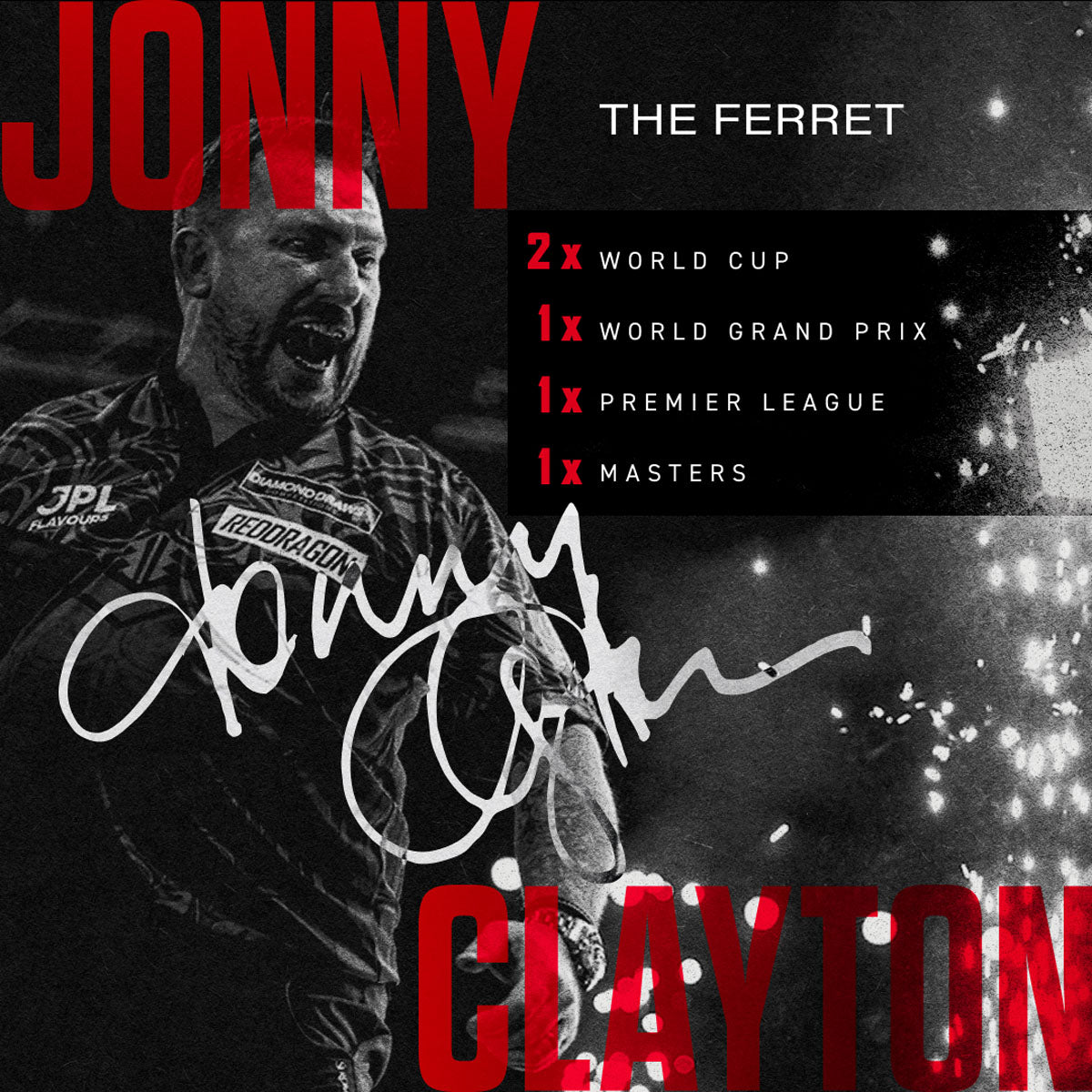 Red Dragon Jonny Clayton RD-PRO Switch Point 90% Tungsten Steel Tip Darts
