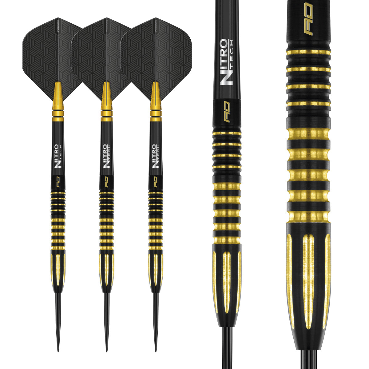 Multiple angle view of the Neil Duff dart barrel profile and design