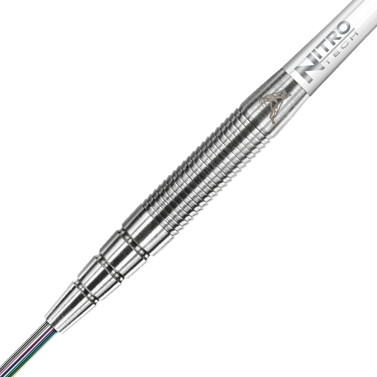 Close up view of the Peter Wright PL15 barrel grip and precision machining