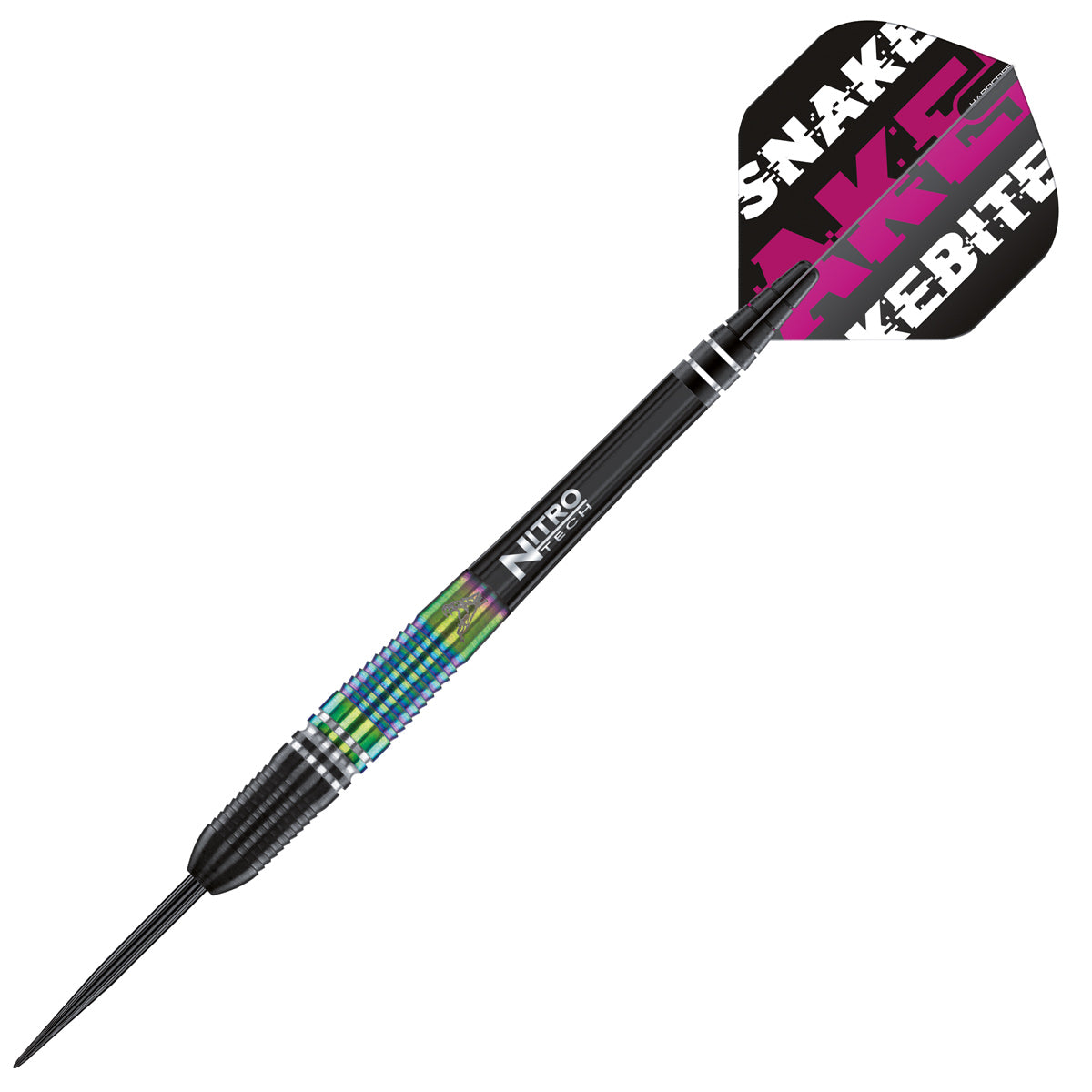 Detailed angle highlighting the Peter Wright Torpedo SE barrel design and grip pattern