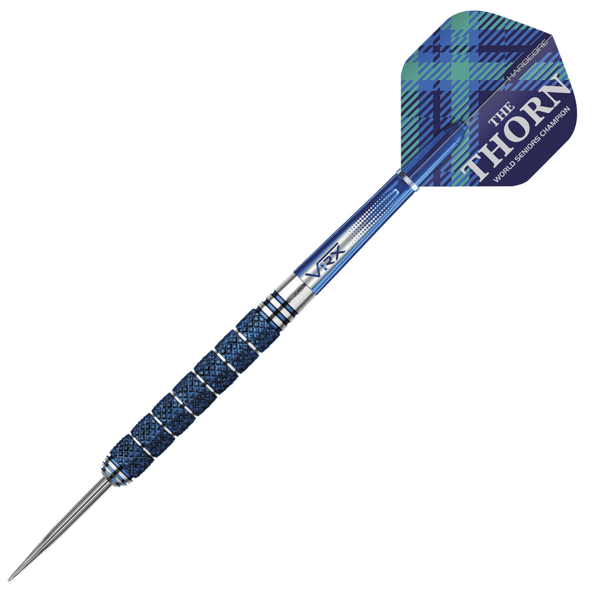 Detailed angle highlighting the Robert Thornton Seniors World Champion Cobalt SE barrel design and grip pattern