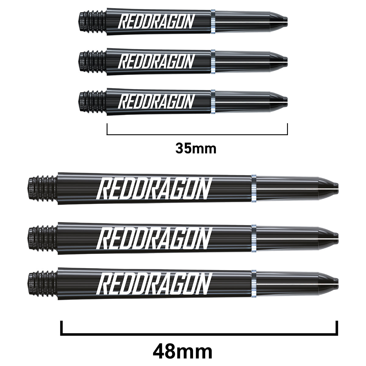 Signature Logo Street Art Dart Stems Black main product image showing the stems, packaging, and included contents