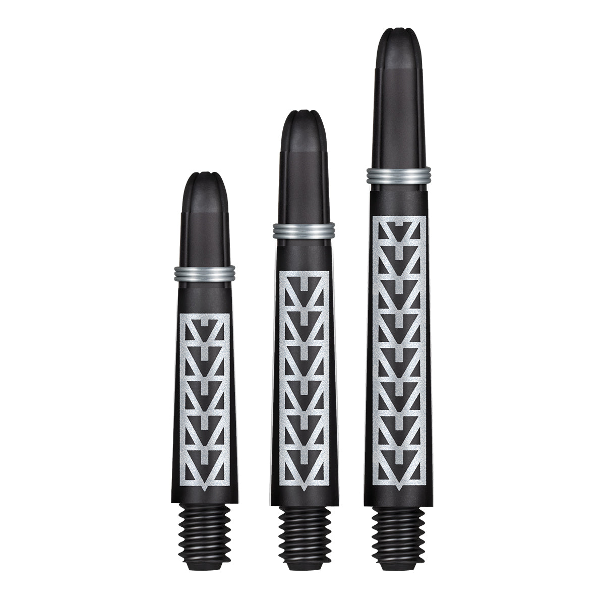 Shot Koi Carbon Shaft Pakati Dart Stems main product image showing the dart stems and product contents