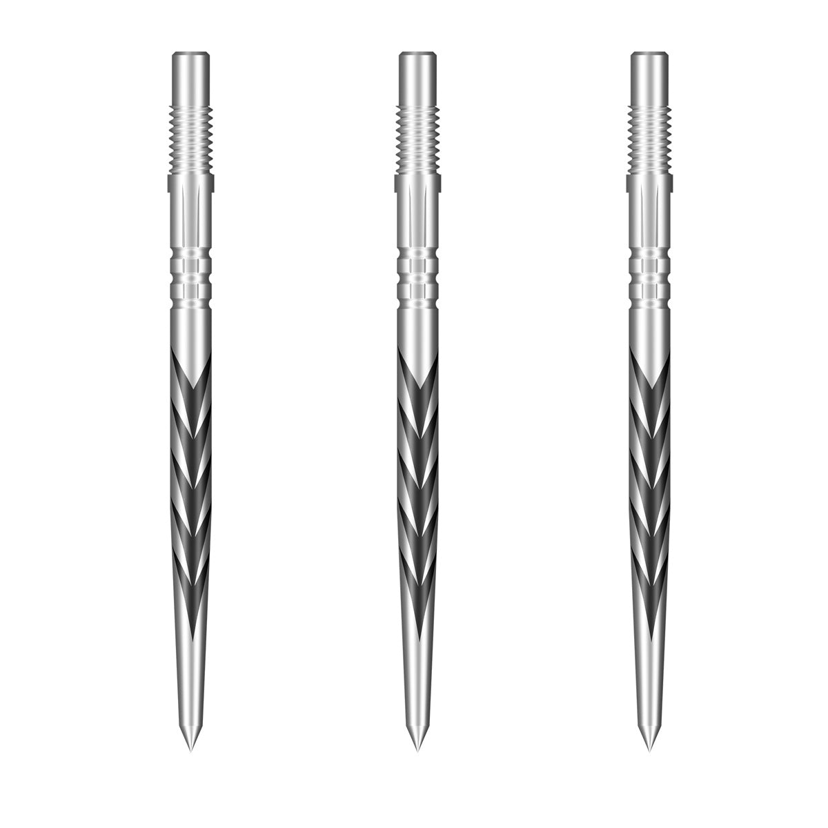 Image of the Shot Tribal Weapon Turbo Points Silver displayed for retail sale with product packaging