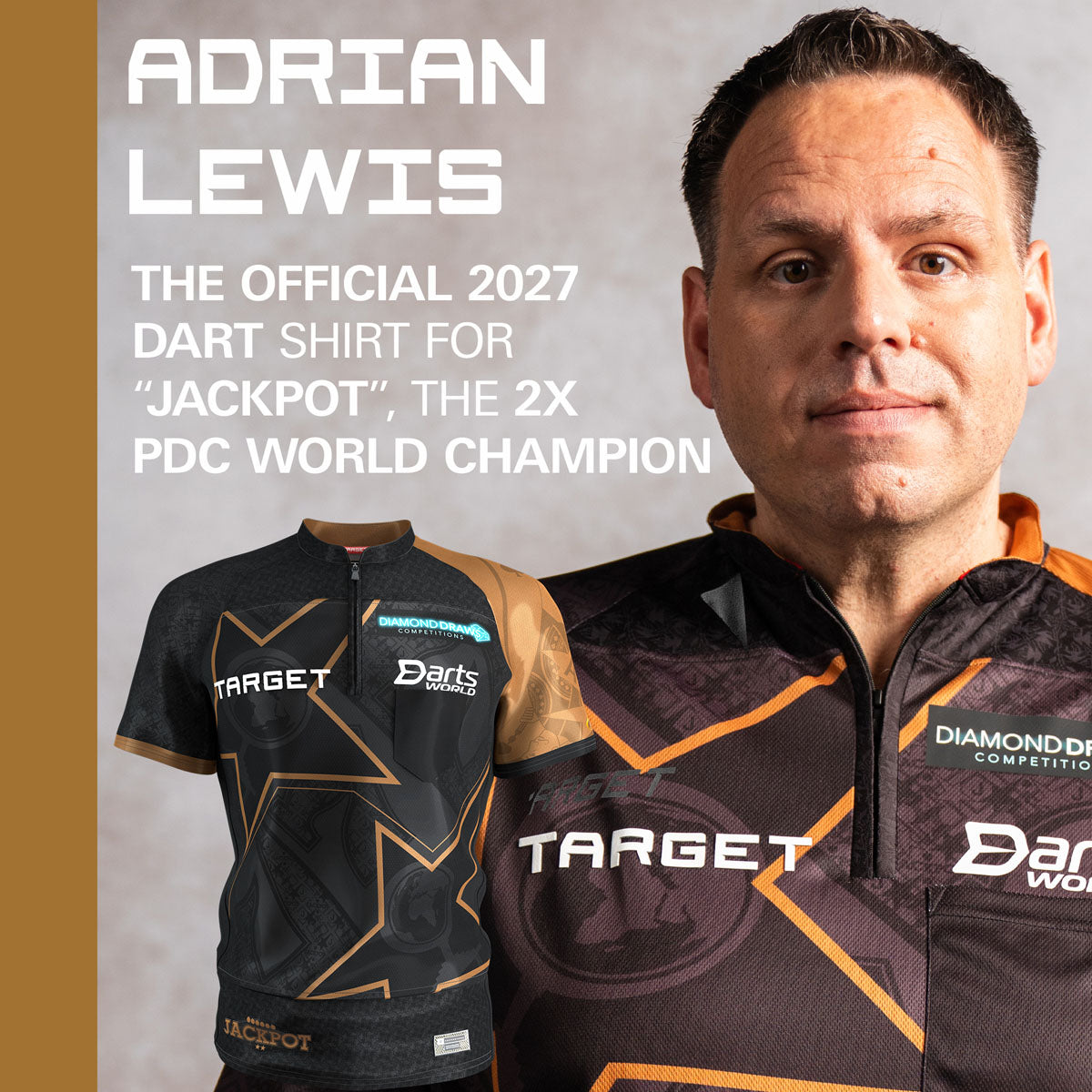 Target Adrian Lewis 2027 Playing Shirt