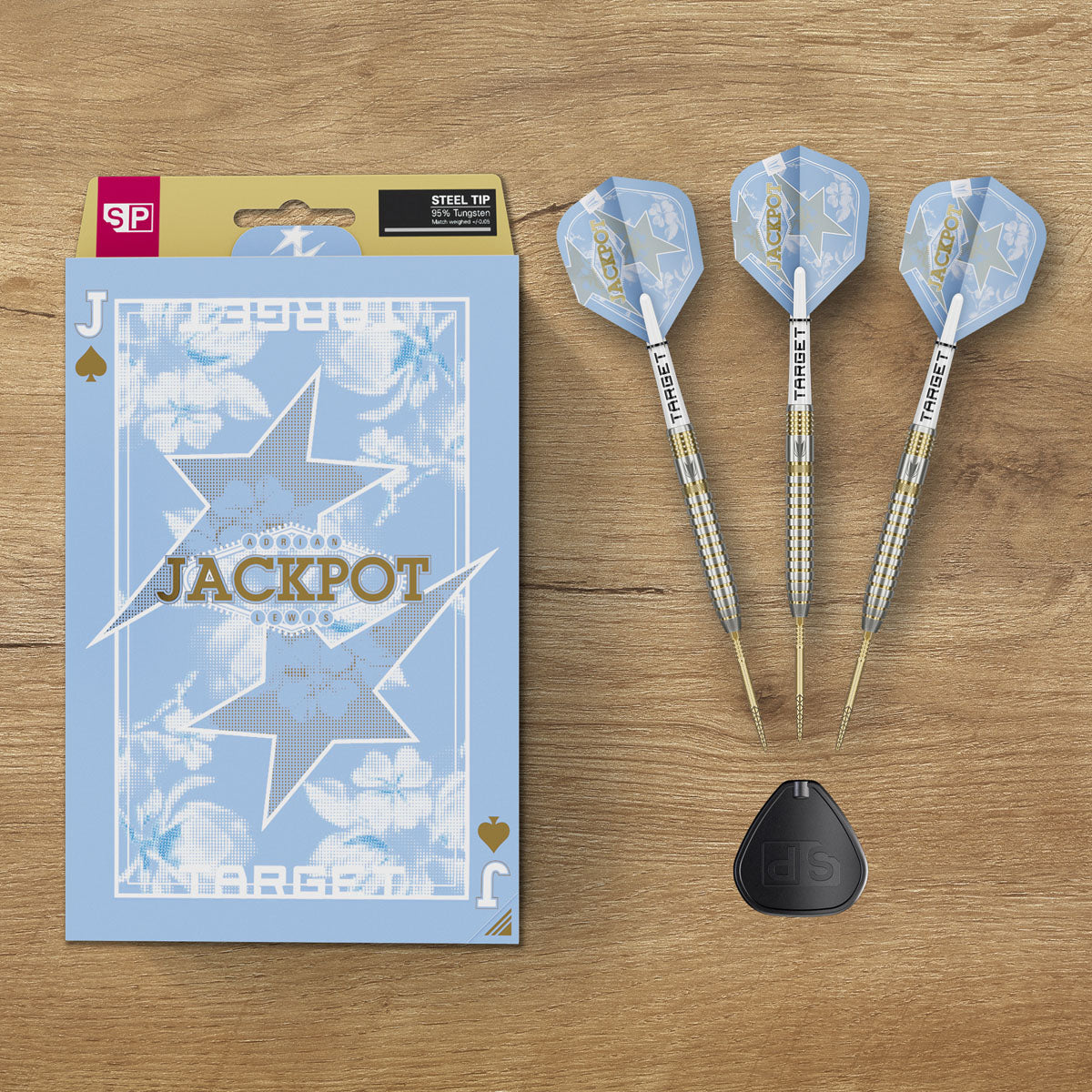 Target Adrian Lewis Showdown Swiss Point 95% Tungsten Steel Tip Darts