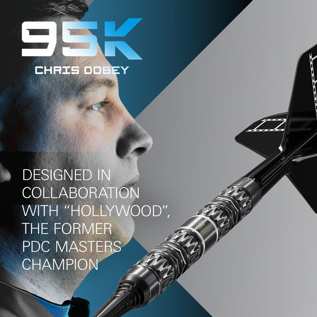 Chris Dobey 95K player branding image featuring signature styling and premium Target performance design