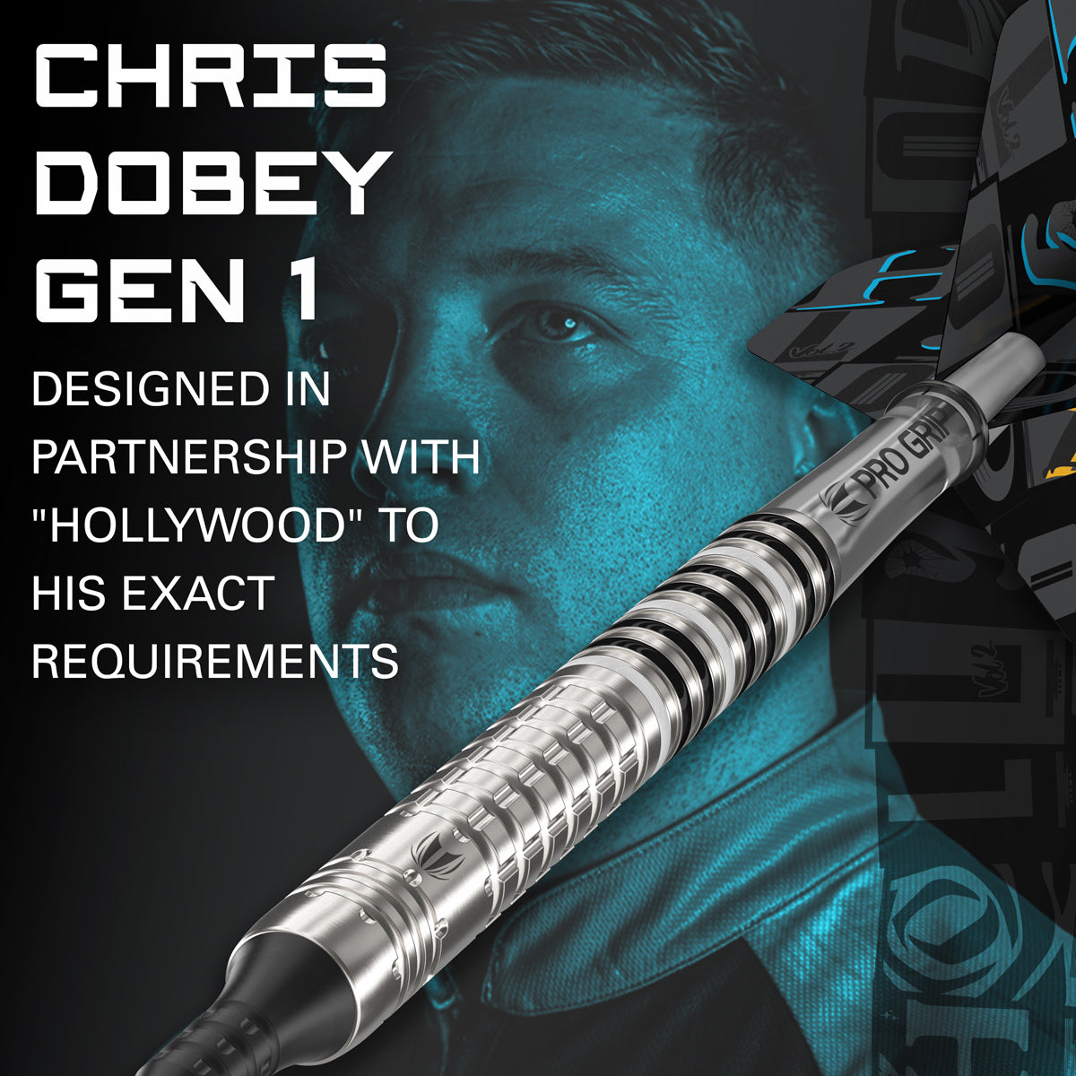 Chris Dobey G1 player branding image featuring signature styling and modern Target performance design