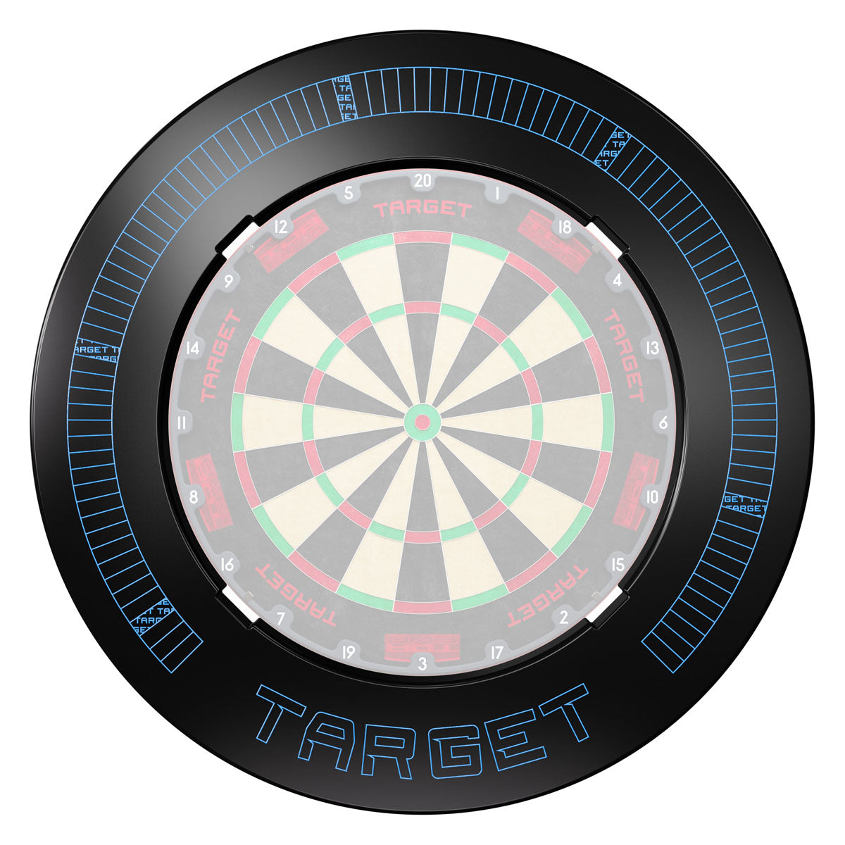 Target Corona Vision Notched LED Dartboard Surround