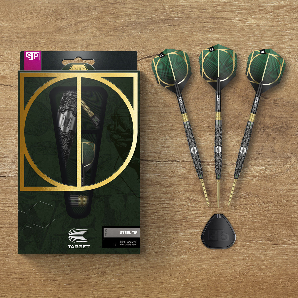 Cult SP01 darts lifestyle image featuring a premium darts setup and modern playing environment